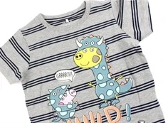 Name It grey melange Gurli Gris top